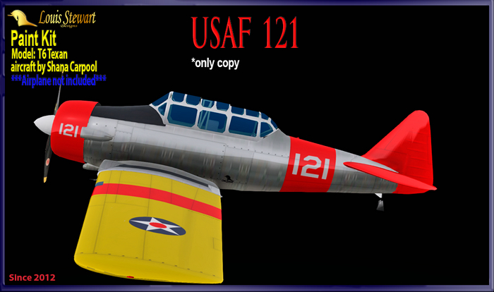 North American T-6 Texan USAF 121