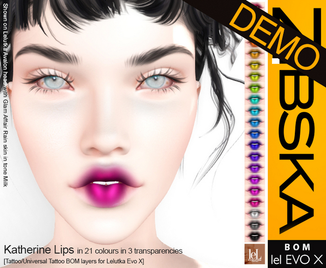 Zibska Evo X ~ Katherine Lips Demo