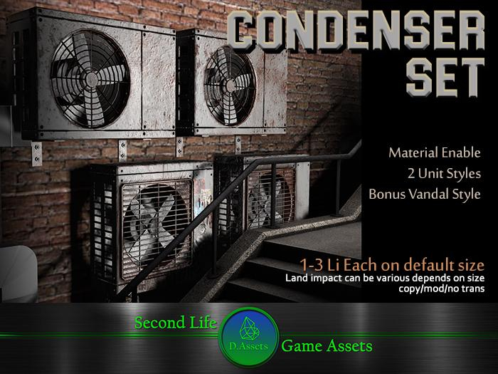 :D.Assets: Condenser Set [ADD ME]