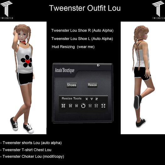 Tweenster Outfit Lou Demo