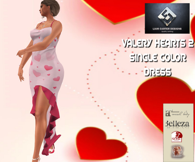 LCD Valery Dress Hearts2