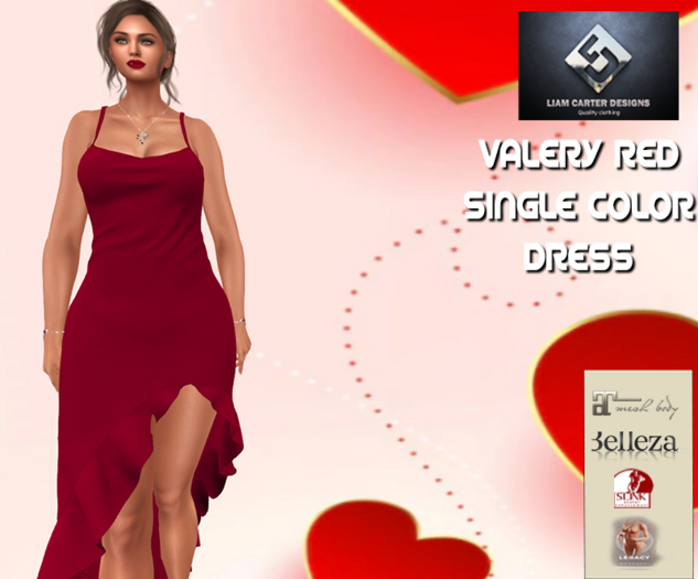 LCD Valery Dress Red DEMO