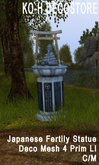 KO-H Japanese Fertily Statue
