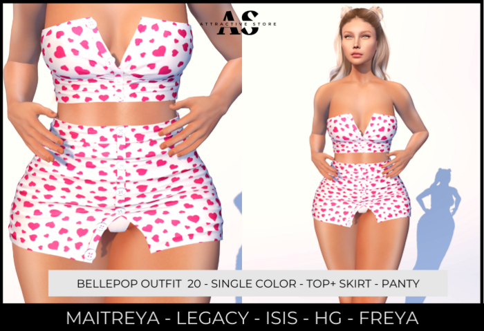  BELLEPOP OUTFIT 20 - MAITREYA - LEGACY - ISIS - HG - FREYA