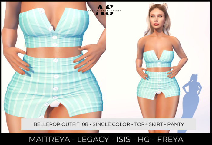 BELLEPOP OUTFIT 08 - MAITREYA - LEGACY - ISIS - HG - FREYA