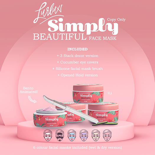 +L+ Simply Beautiful Facial Mask 