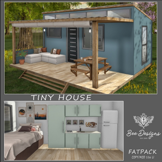 01 Bee Designs Tiny House ULTRARARE