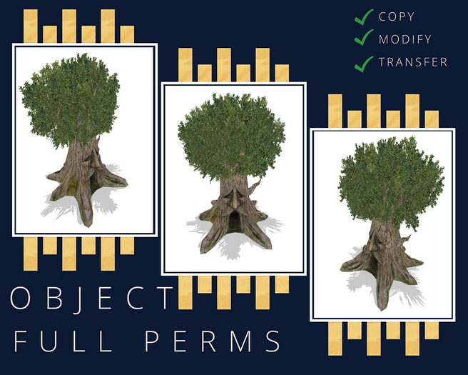[ Object ] - tree With Face
