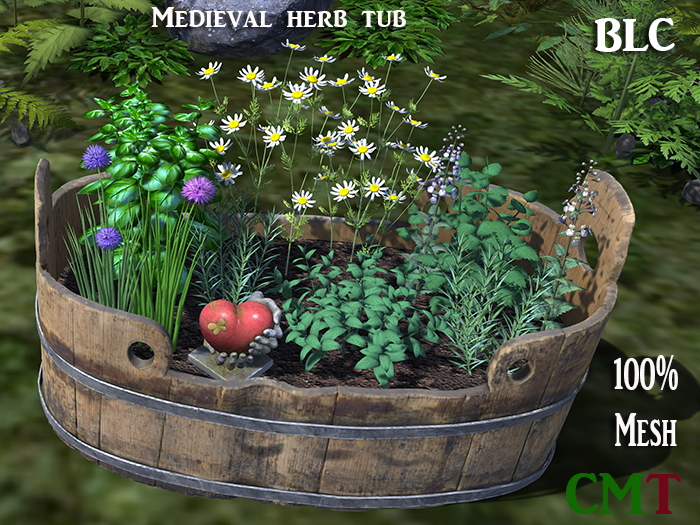BLC Medieval herb tub