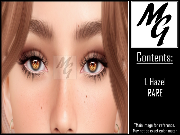 1. Veechi Sultry Eyes Hazel RARE