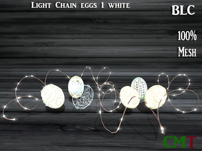 BLC Light Chain eggs 1 white