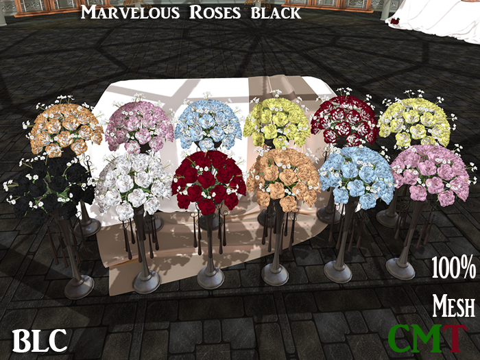 BLC Marvelous Roses black