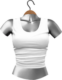 RIOT / Poppy Tank - White