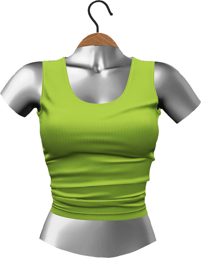 RIOT / Poppy Tank - Lime