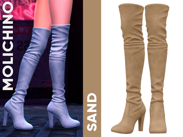 MOLICHINO PRIMA BOOTS - SAND