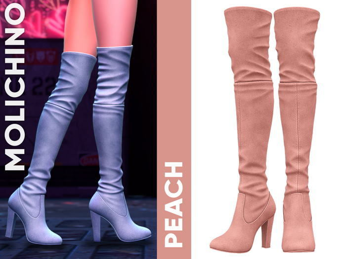 MOLICHINO PRIMA BOOTS - PEACH