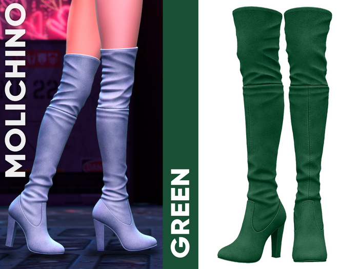 MOLICHINO PRIMA BOOTS - GREEN