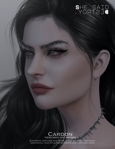 SSD. Cardon - Piercings & Brows - Evo/EvoX