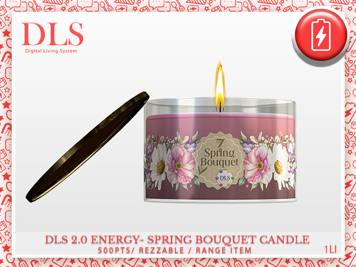 DLS Energy 2.0 - Spring Bouquet Candle 