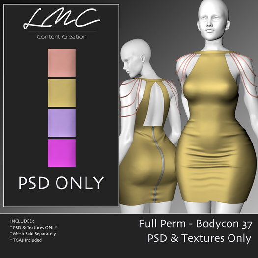 LMC PSD - Bodycon 37 - PSD & Textures ONLY !!!