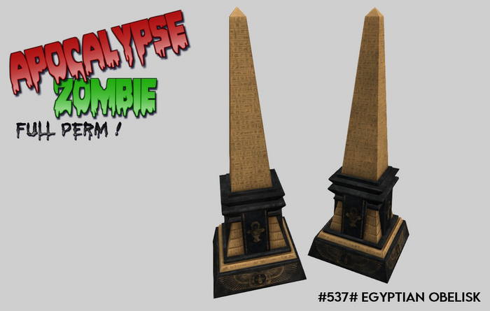 #537# Egyptian Obelisk #