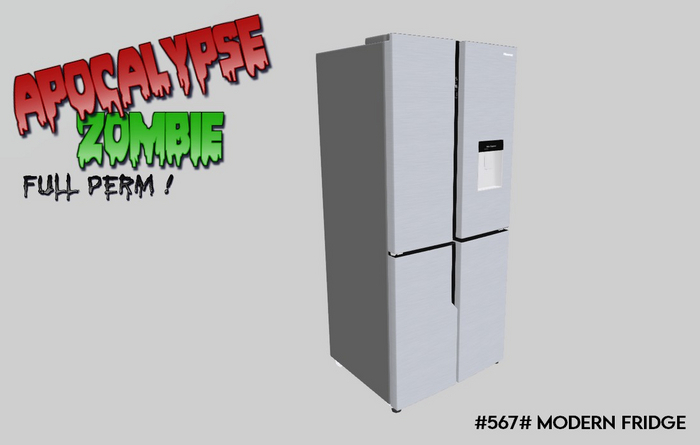 #567# Modern Fridge #