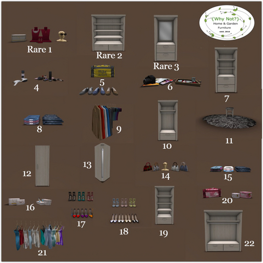 11.{Why Not?} Nairn Vanity Stool & Rug Boxed