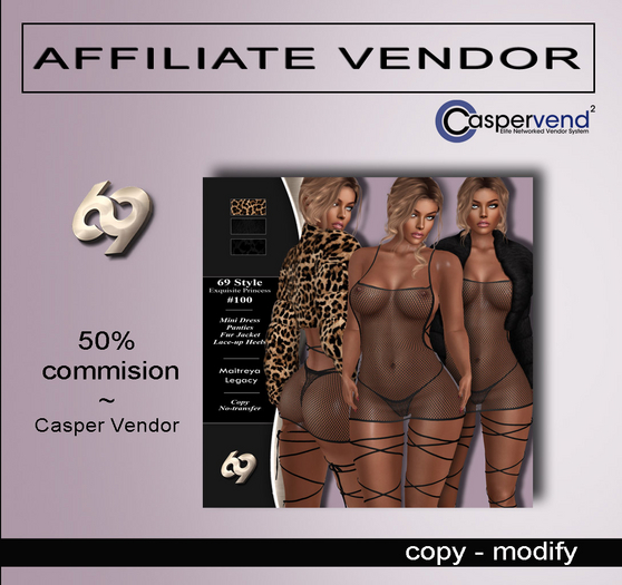 [69] Affiliate Vendor -  Exquisite Princess #100 [1 vendor]
