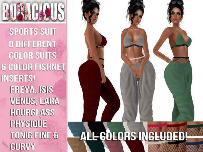 [:BODACIOUS:] Sports Suit *Unpacker*