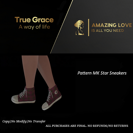 Pattern MK Star Sneakers - Kupra