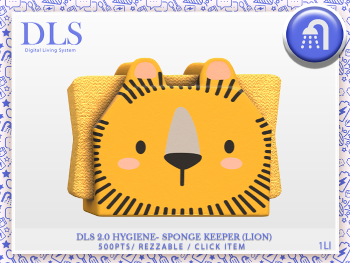 DLS Hygiene 2.0 - Sponge Keeper (Lion)