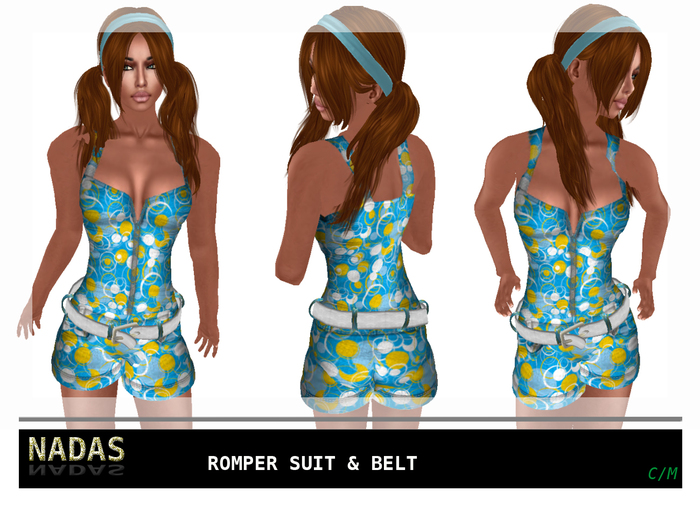 NADAS*SPRING ROMPER SUIT 02*