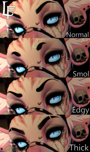 LF - Dramatic Goth Brows - Fabled Fox