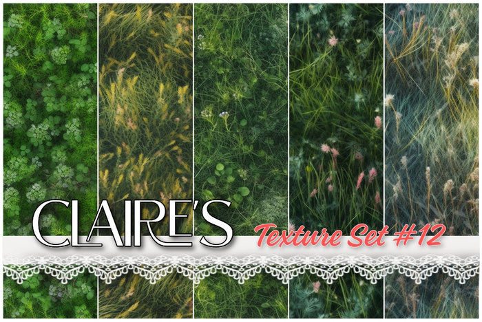 [Claire's] Texture Set #12 - Full Perm - Meadow v2