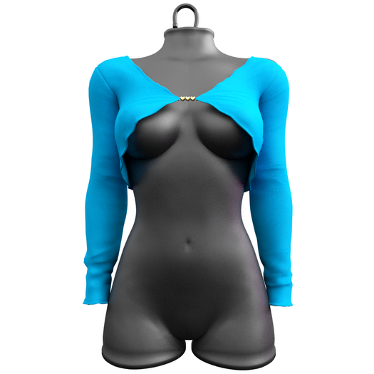 Sexy Top By: BF Liz Top Blue