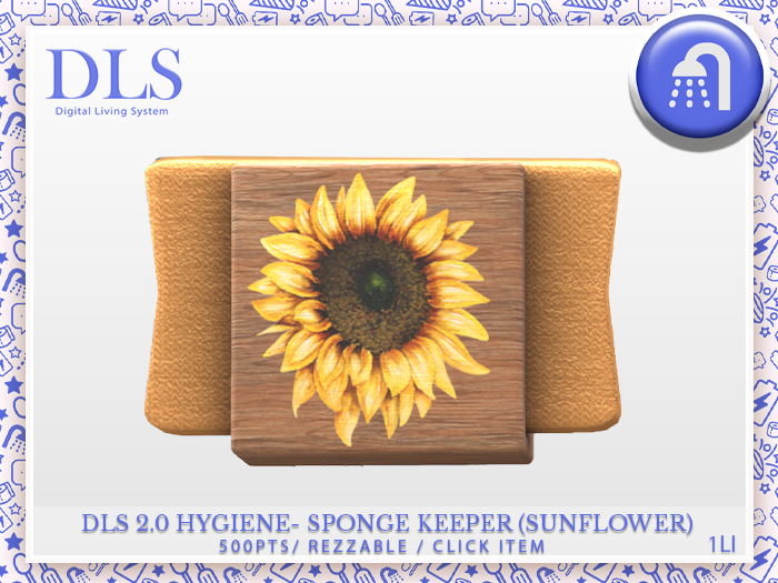 DLS Hygiene 2.0 - Sponge Keeper (Sunflower)
