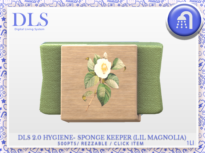 DLS Hygiene 2.0 - Sponge Keeper (Lil Magnolia)