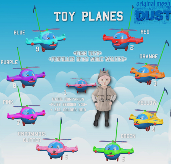 1 DUST: Plane Companion RARE