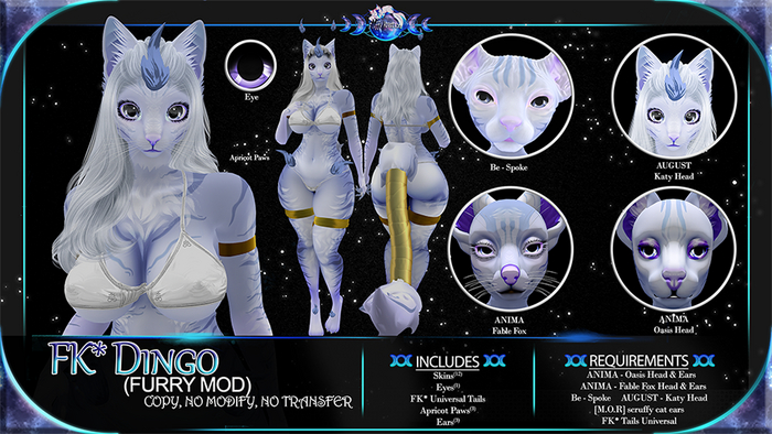 FK* Dingo ☾☾Melatonin☽☽ ☾☾Furry Mod☽☽ ☾☾BOM☽☽