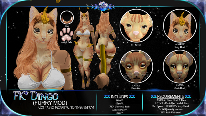FK* Dingo ☾☾Tony☽☽ ☾☾Furry Mod☽☽ ☾☾BOM☽☽