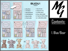 1. Welcome Baby - Blue/Bear