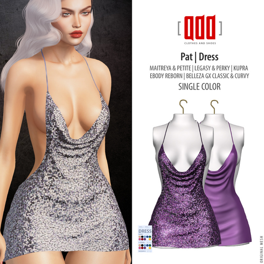 [ADD] Pat Dress - Violet