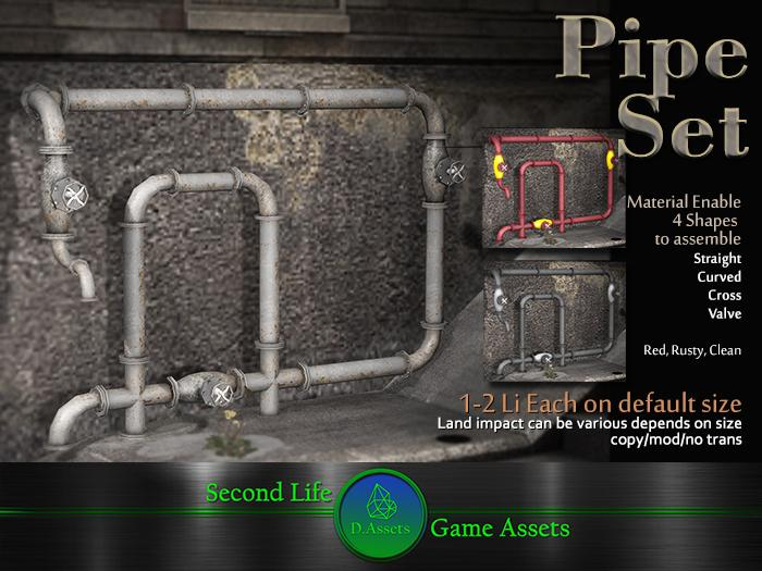 :D.Assets: Pipe Set [ADD ME]
