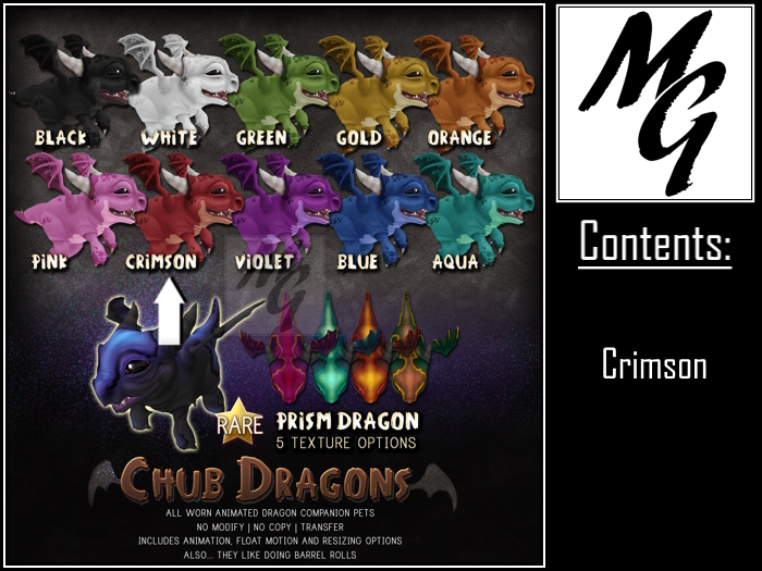 JIAN Chub Dragons (BOX) Crimson