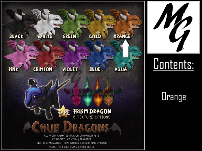 JIAN Chub Dragons (BOX) Orange