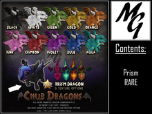 JIAN Chub Dragons (BOX) Prism RARE