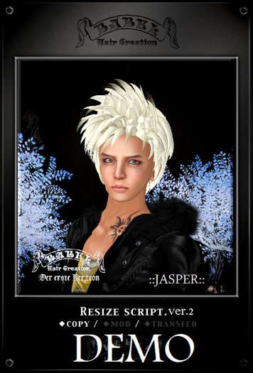 +BABEL+Jasper resize hair DEMO
