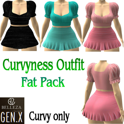 Curvyness Outfit Fat Pack