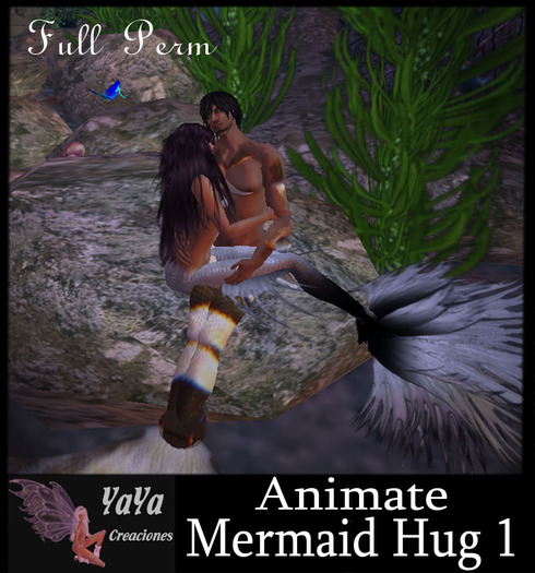 Animate Mermaid Hug 1 Full Perm