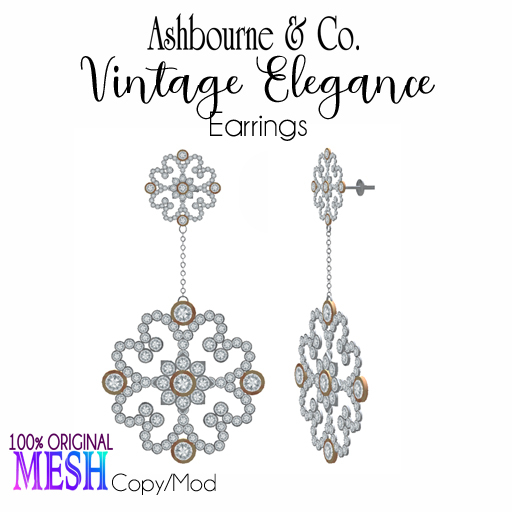 Ashbourne & Co. Vintage Elegance Earrings